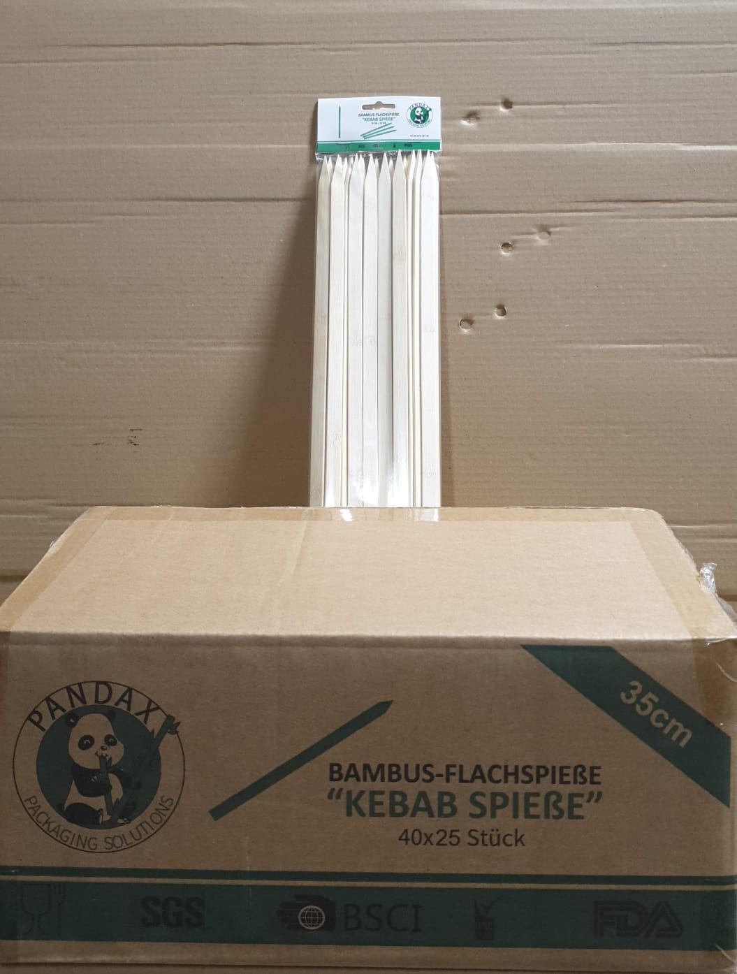 BAMBU FLACHSPIEßE 35 CM