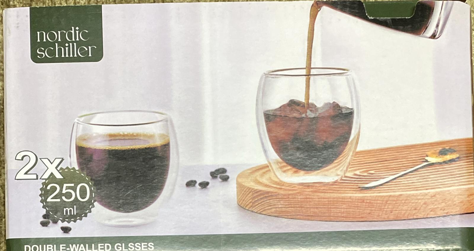 DOPPELWAND GLÄSER SET 250 ML