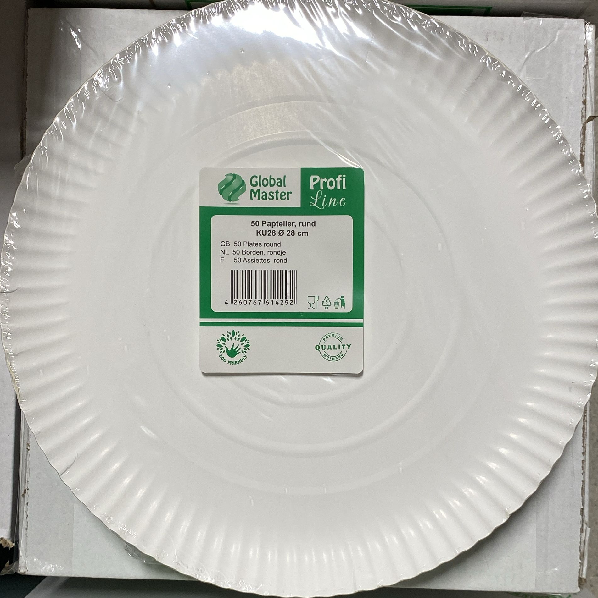 PAPPTELLER 28 cm Runden