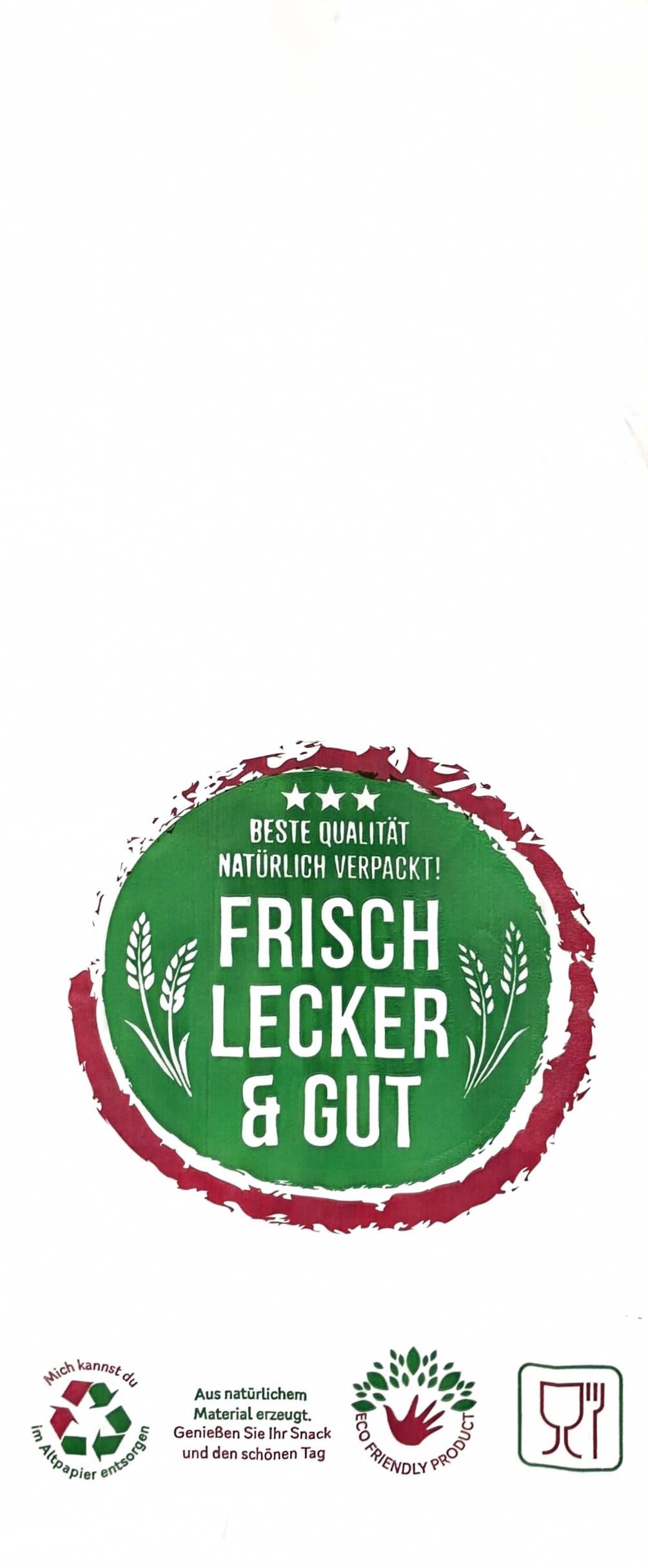 BÄCKEREİ TÜTE TYP435