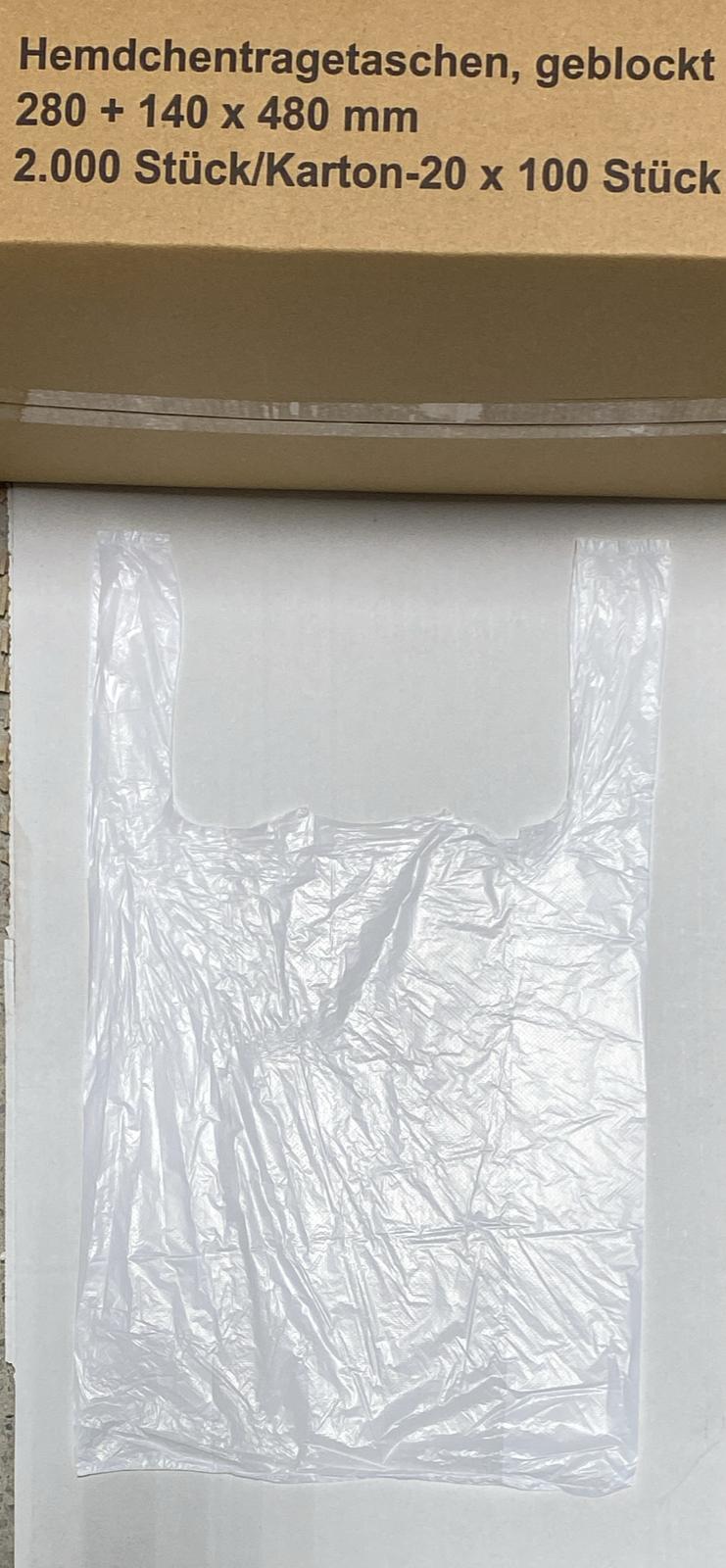 WEISS TÜTE PLASTIK-2000ER 48er