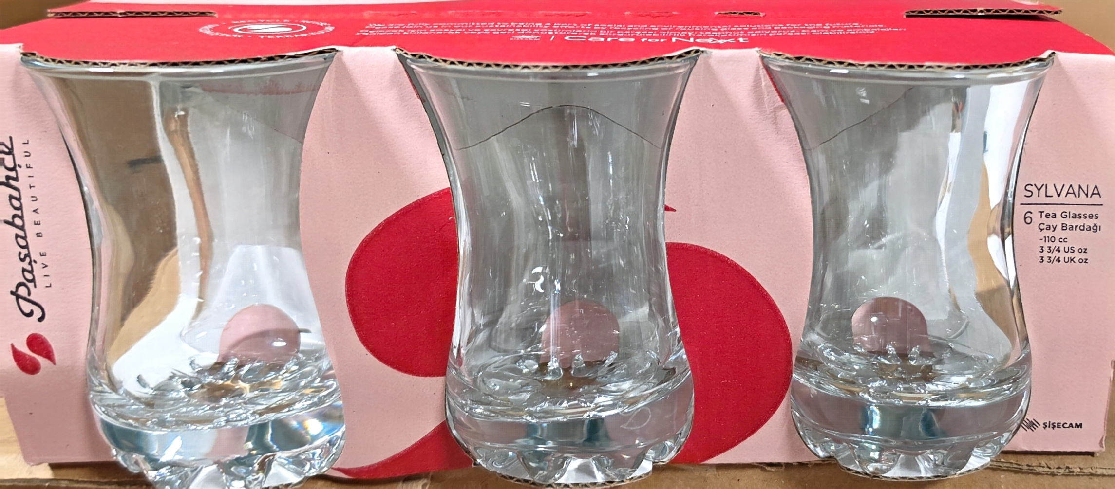 PAŞABAHÇE TEEGLASS SYLVANA