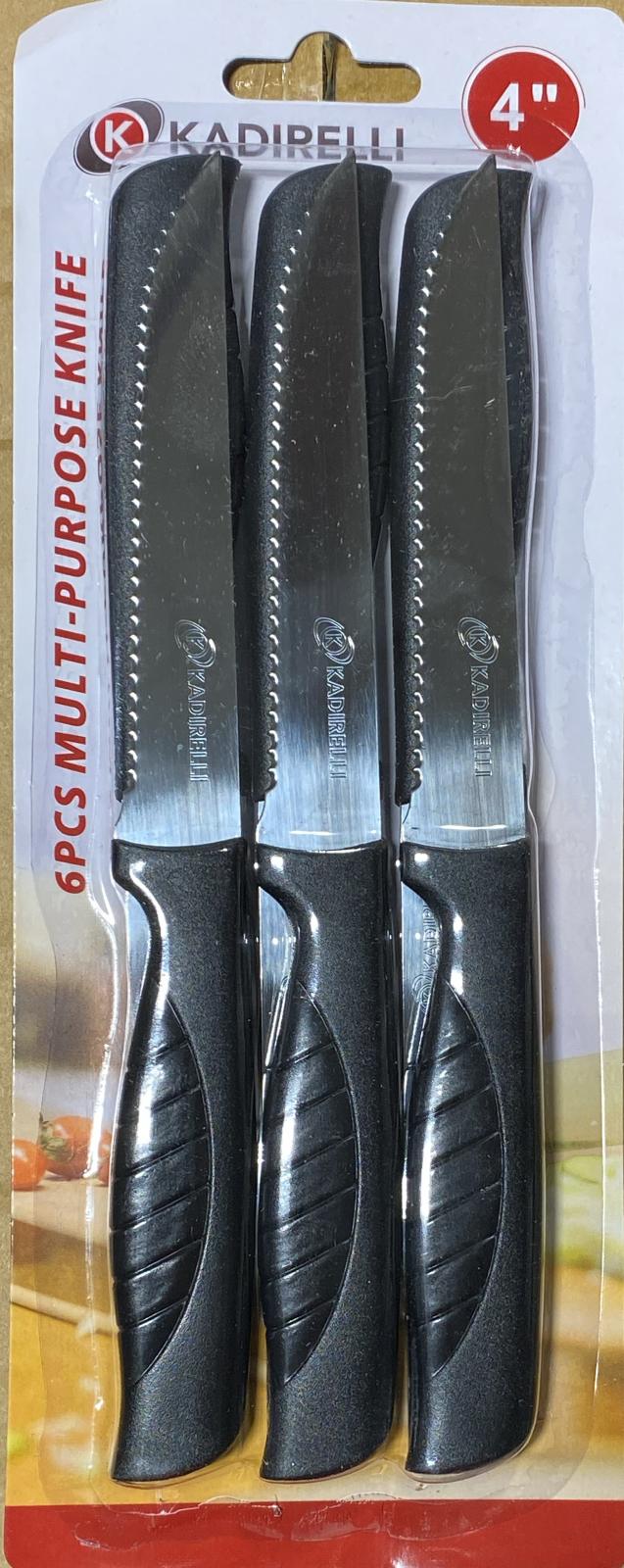 6-TEILIGES OBSTMESSER SET